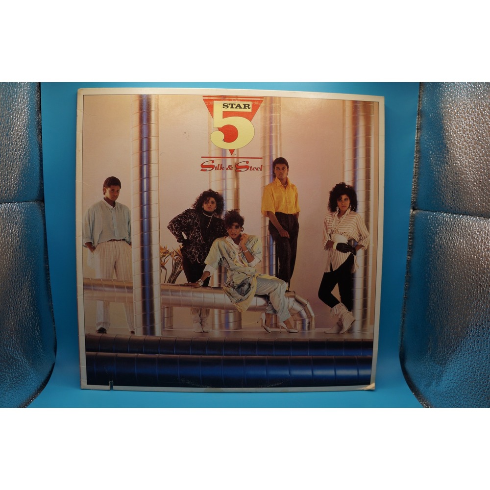 Five Star Silk & Steel Vinyl LP Album 1986 RCA Victor AFL1-5901 R&B Synth-Pop